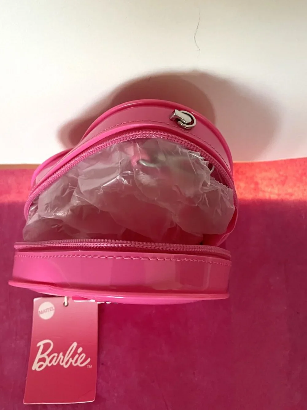 Miniso Barbie Heart-Shaped Jelly Purse and Mattel Blond Haired Barbie Bundle